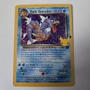 Dark Gyarados #8 Pokemon Celebrations Holo Card
